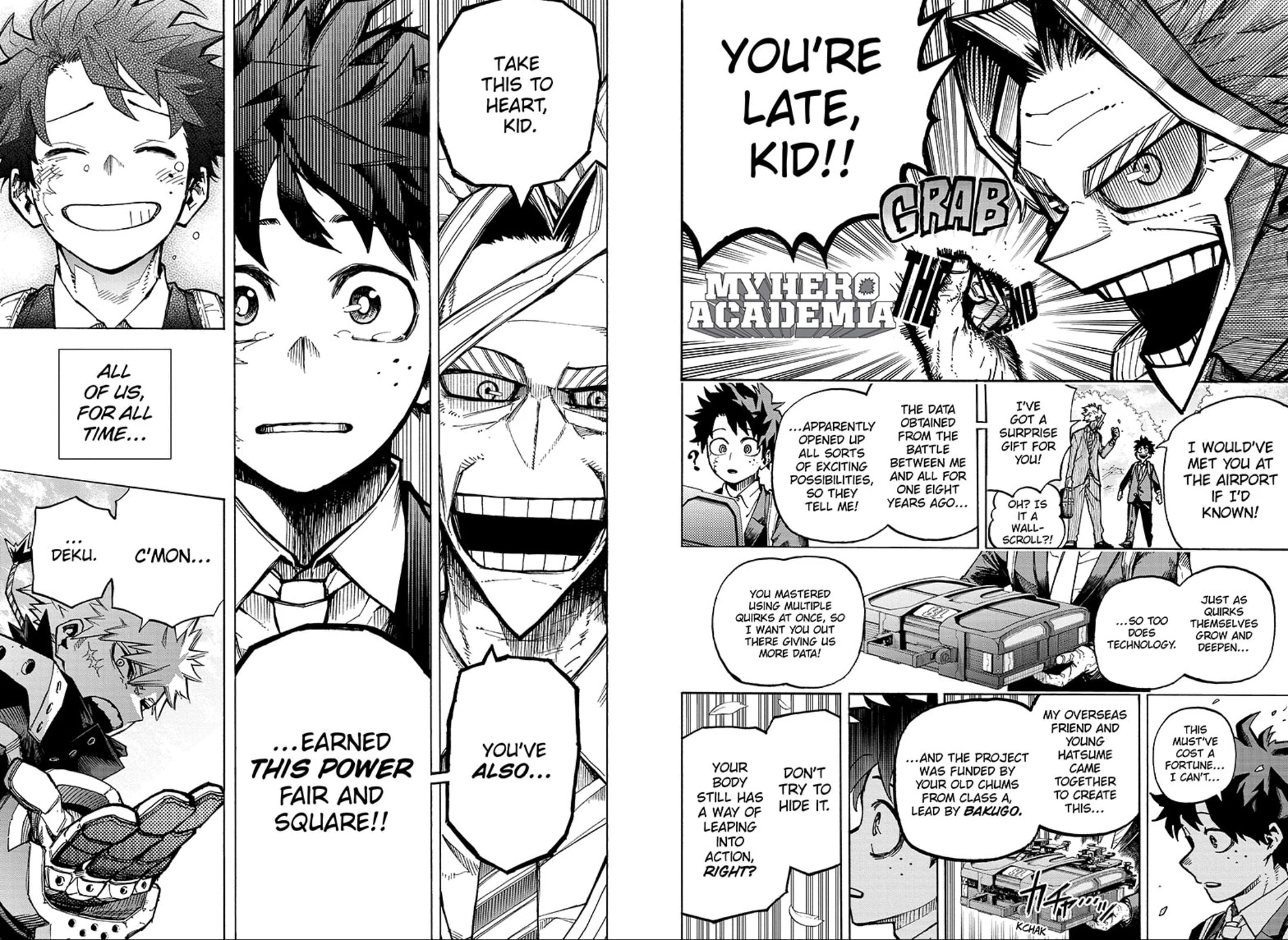 My hero academia final chapter