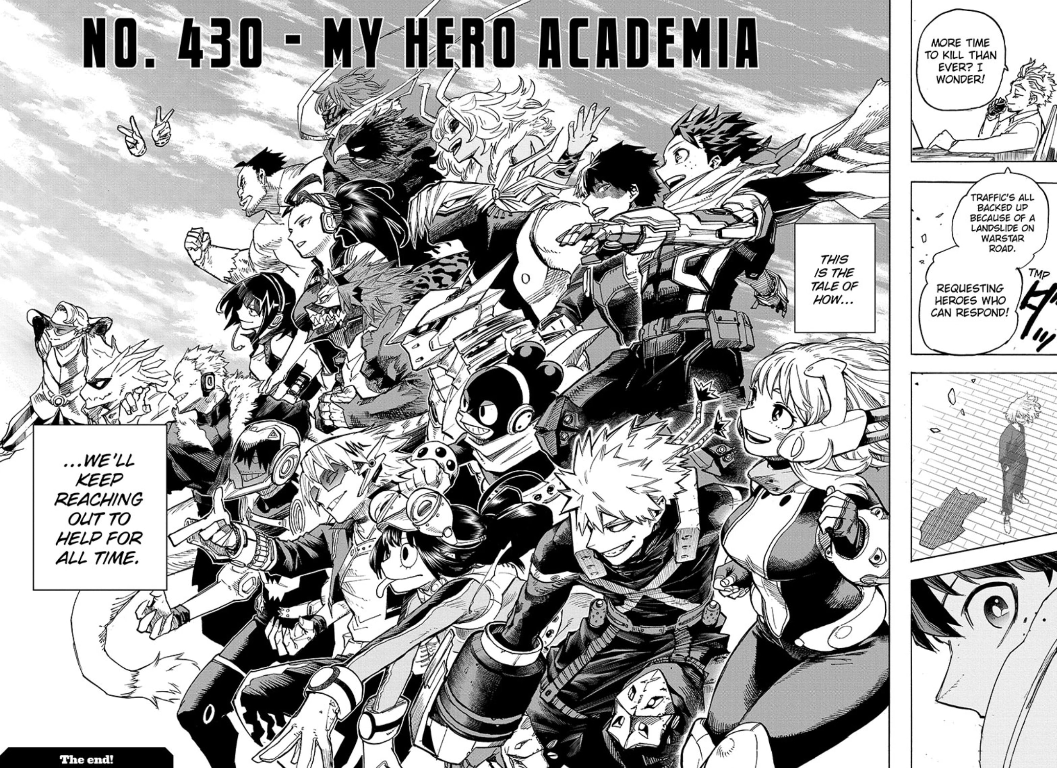 My hero academia final chapter