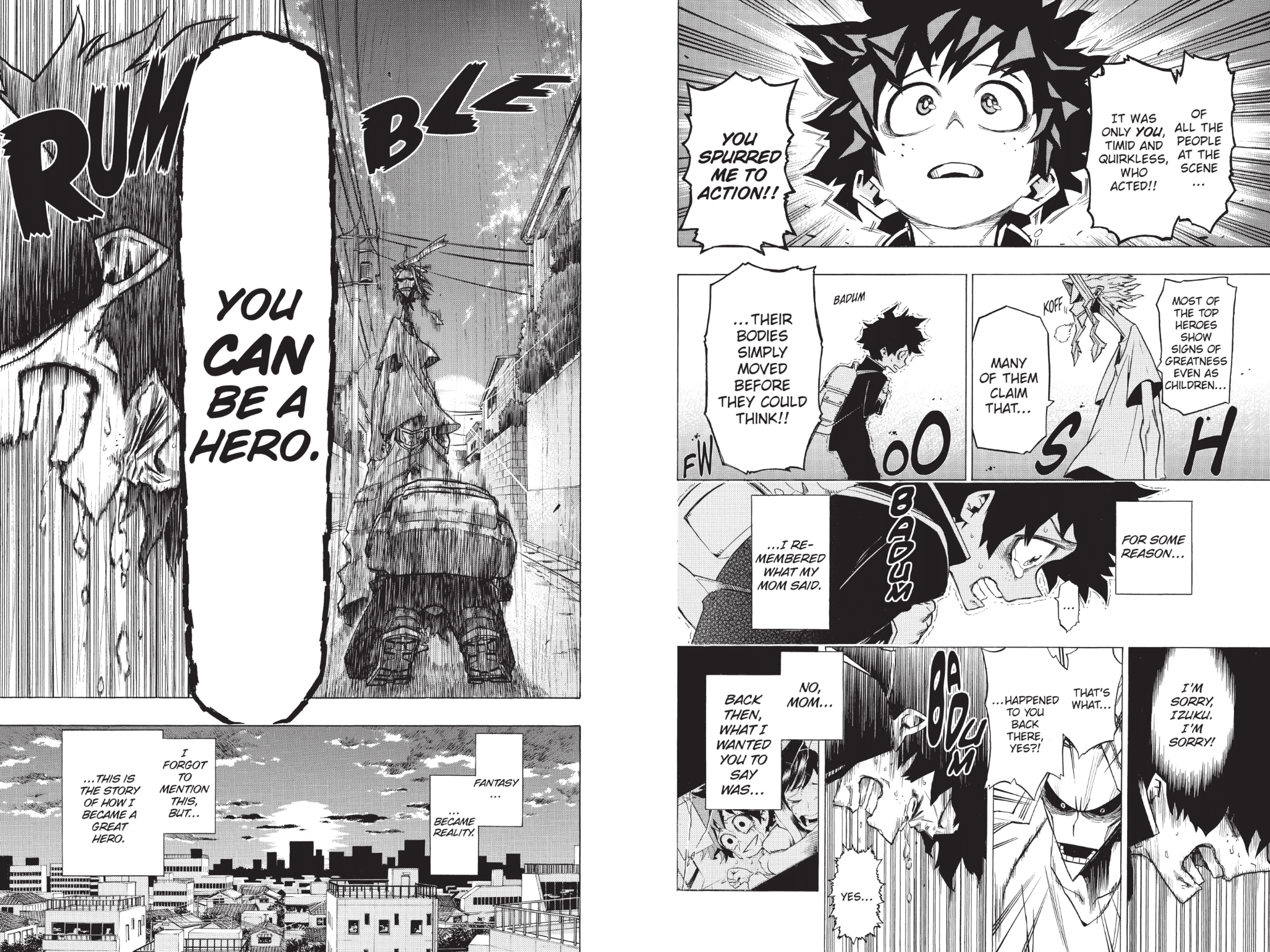 My Hero Academia Chapter 1