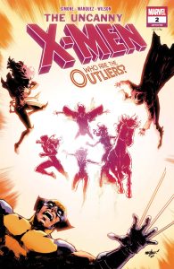 Uncanny X-Men #2 cover by David Marks