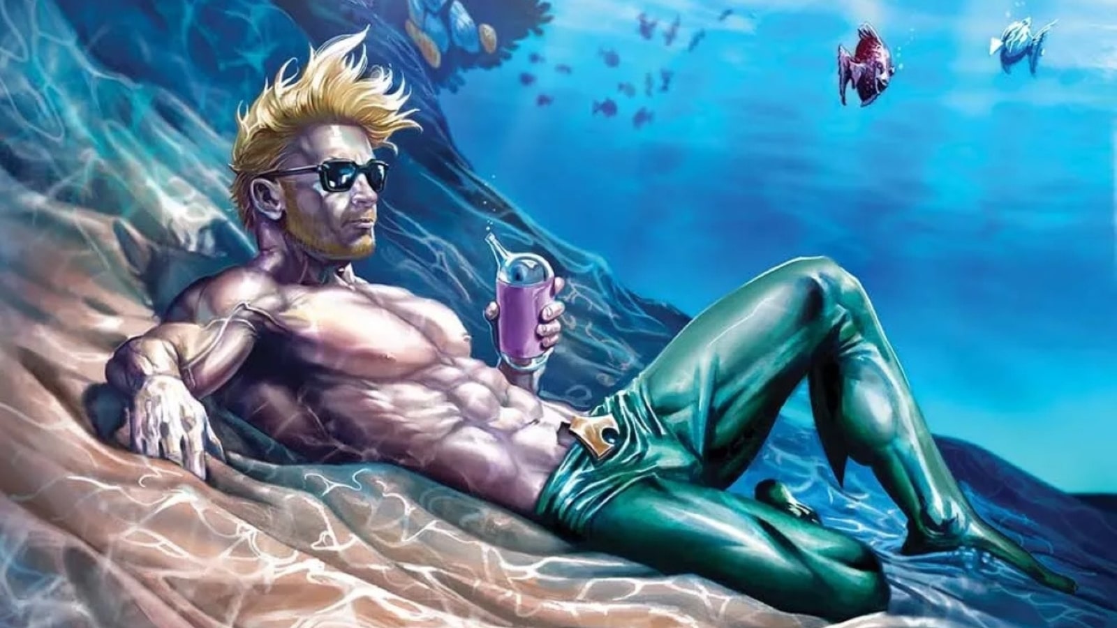 AQUAMAN returns in January with a new powerset