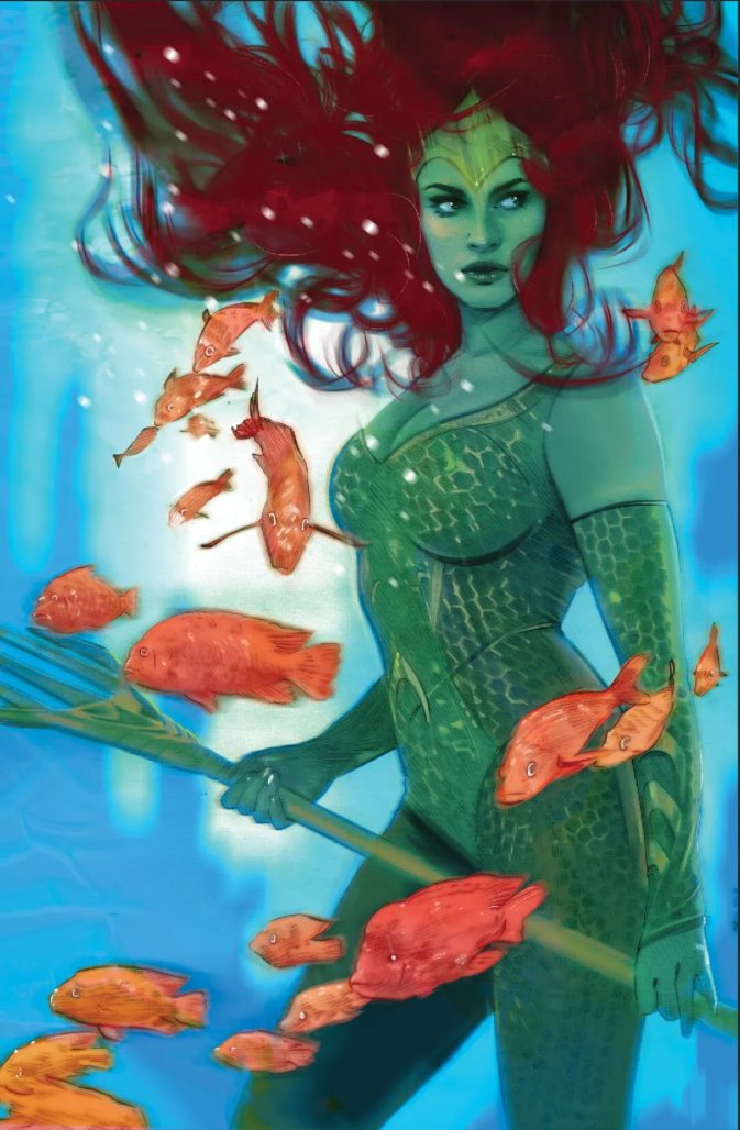 Aquaman #1 variant cover art by Tula Lotay (not final version)