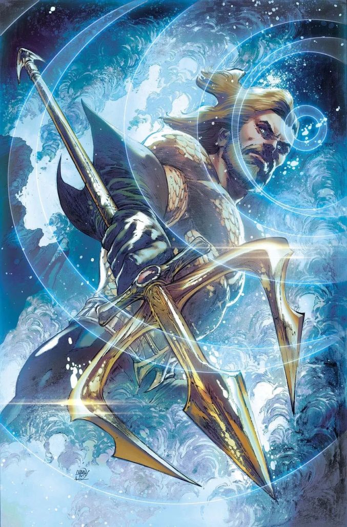 Aquaman #1 variant cover art by Ivan Reis