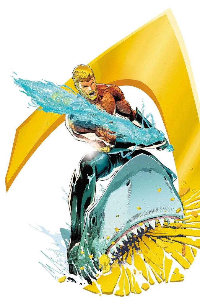 Aquaman #1 main cover art by John Timms