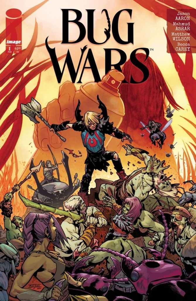 Bug Wars #1 Cover by Mahmud Asrar