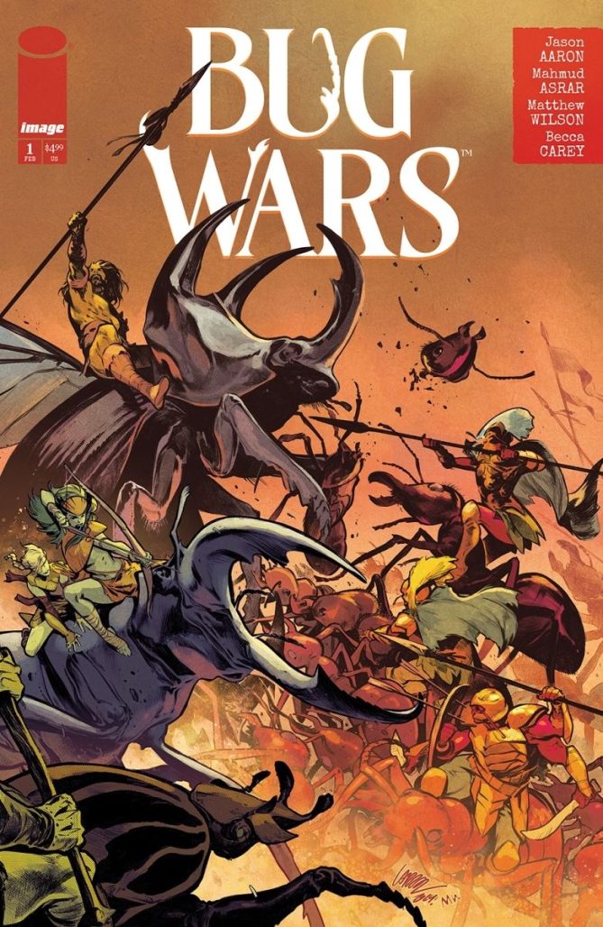 Bug Wars #1 Cover by Pepe Larraz