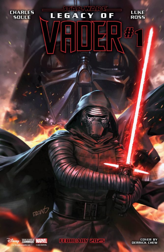 Star Wars Legacy of Vader #1 cover by Derrick Chew