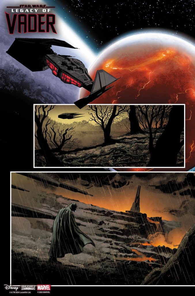 Star Wars Legacy of Vader #1 preview page 4