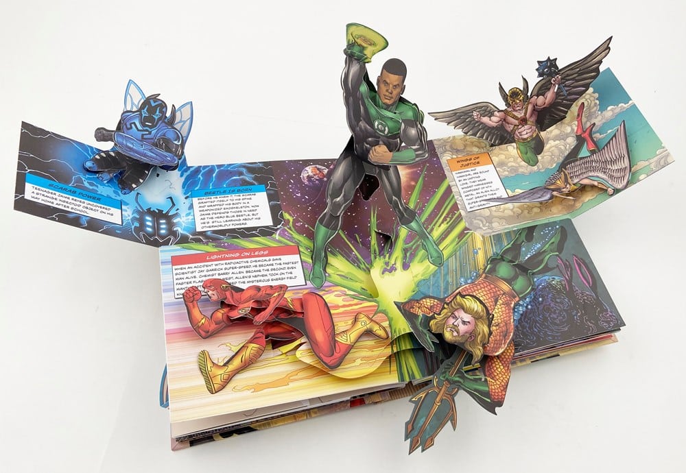 DC Super Heroes Ultimate Pop-up Book The Flash Green Lantern Aquaman