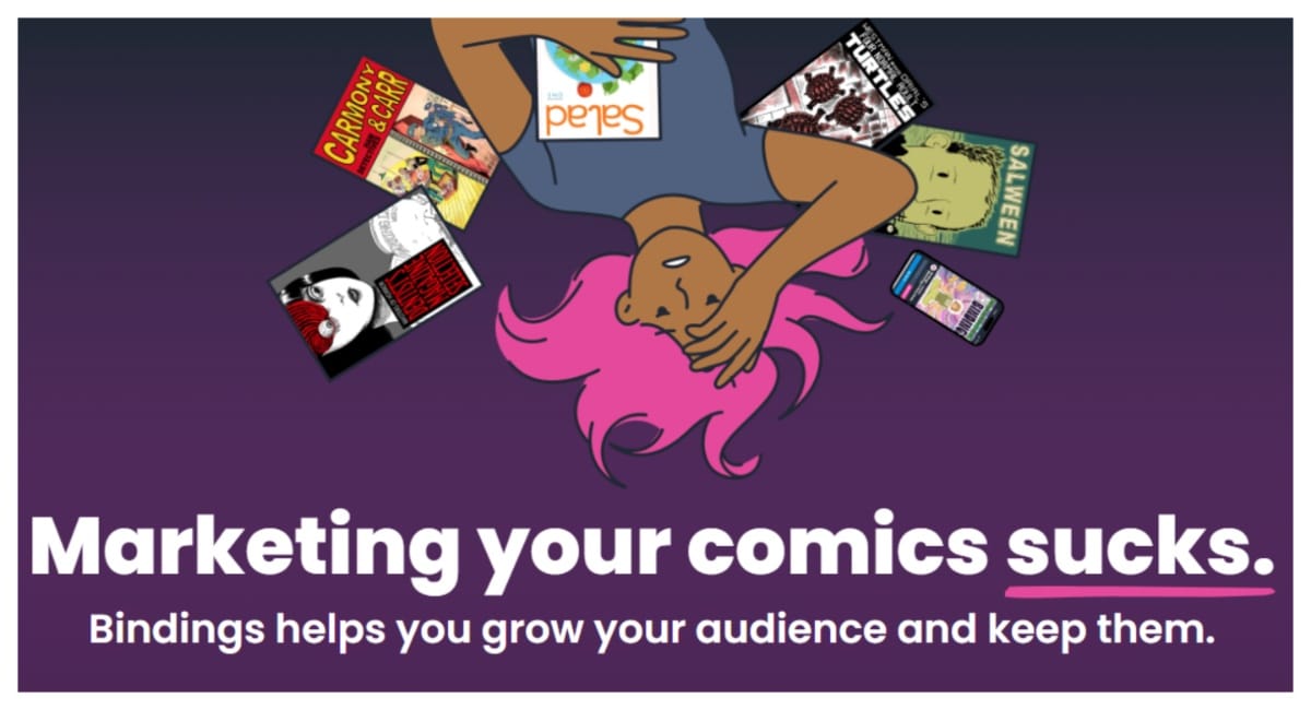 INTERVIEW: Kenny Meyers on their new comic marketing app, BINDINGS!