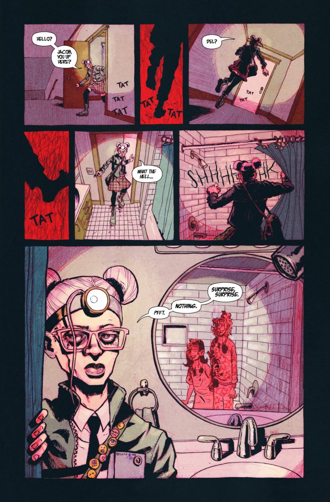 Plague House #1 | Interior Art by Dave Chisholm