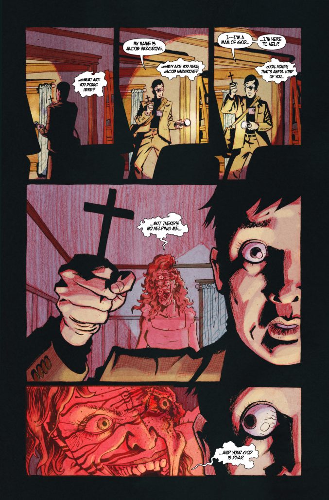 Plague House #1 | Interior Art by Dave Chisholm