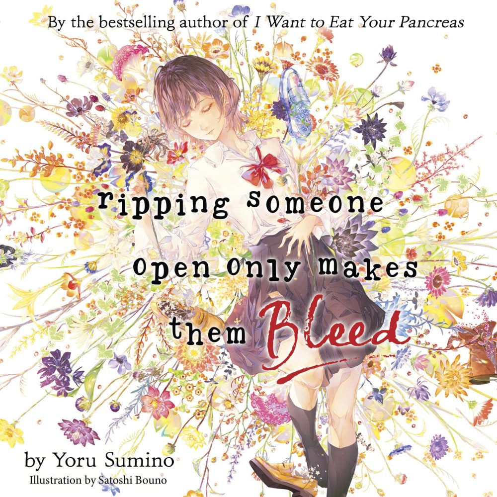 The cover image of Ripping Someone Open Only Makes Them Bleed Audiobook byYoru Sumino from Seven Seas