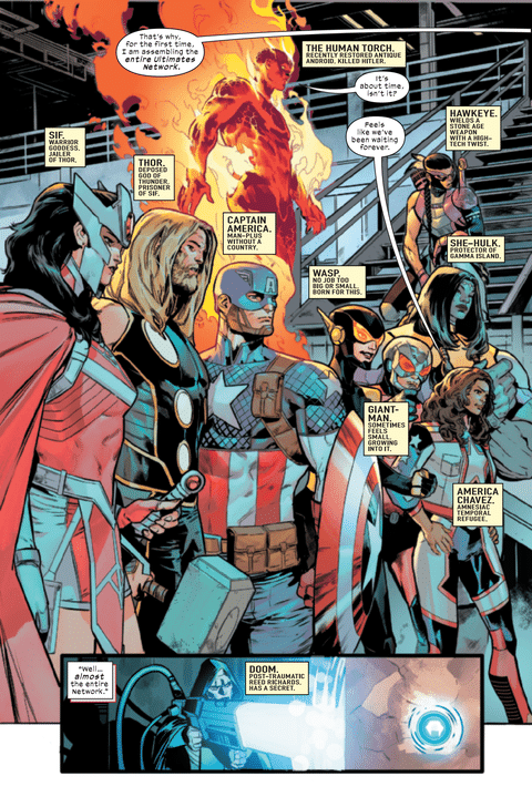 The Ultimates stand united