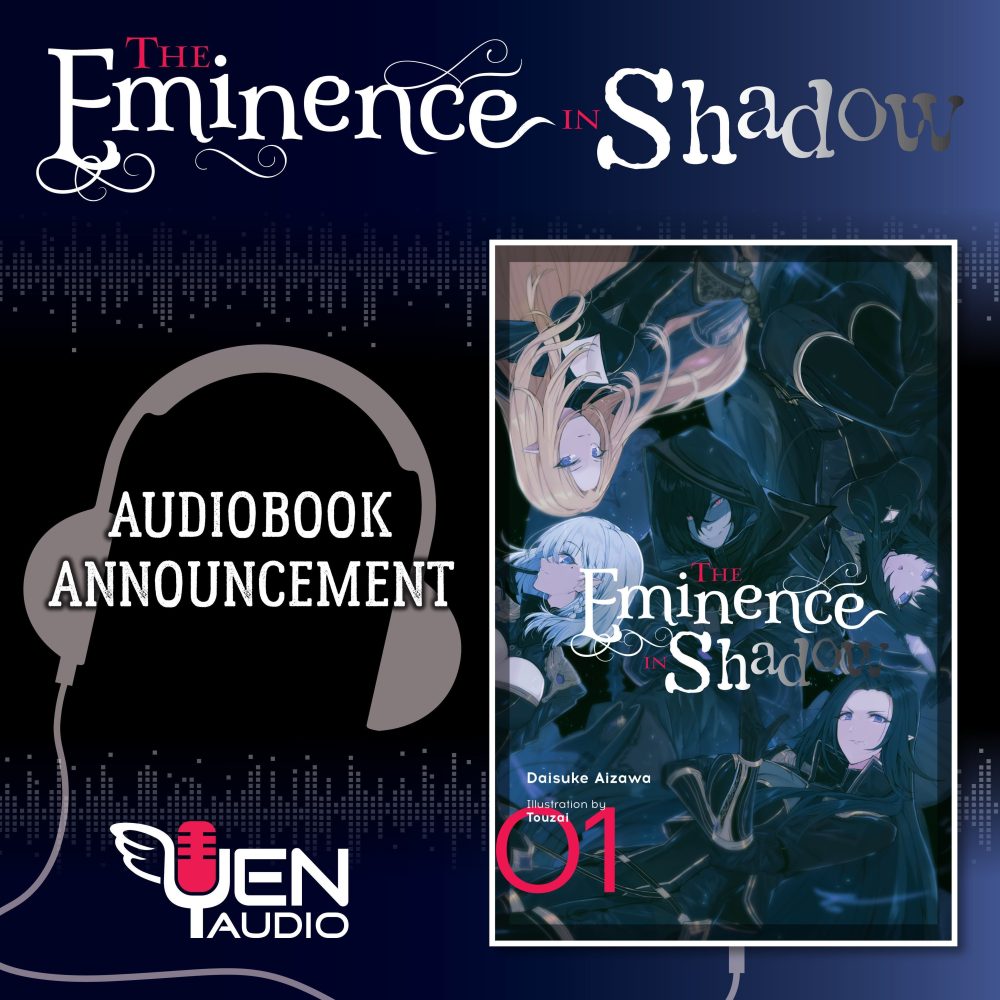 the minence in shadow audiobook announcement by yen press