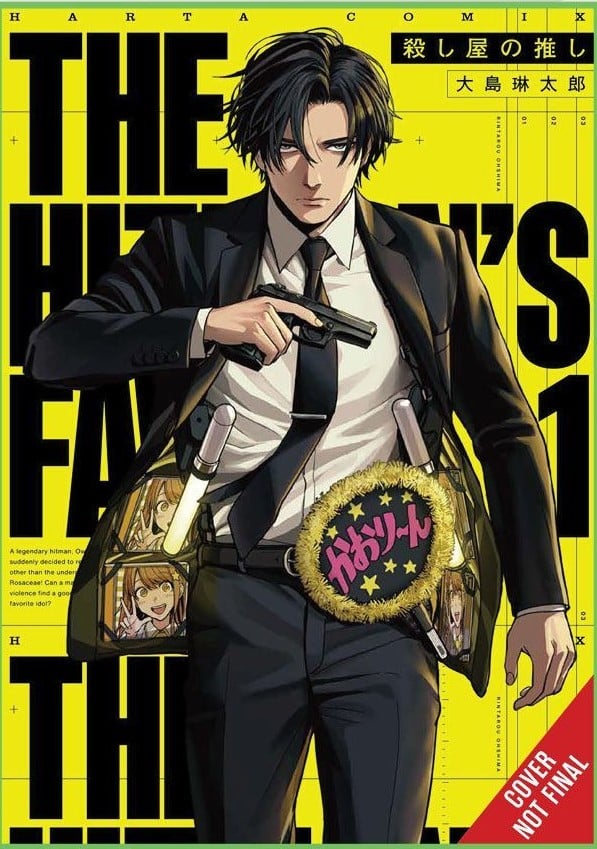 The Hitman Stans manga announcement from yen press