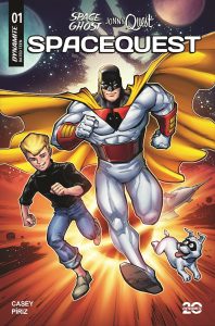 Johnny explores space ghost