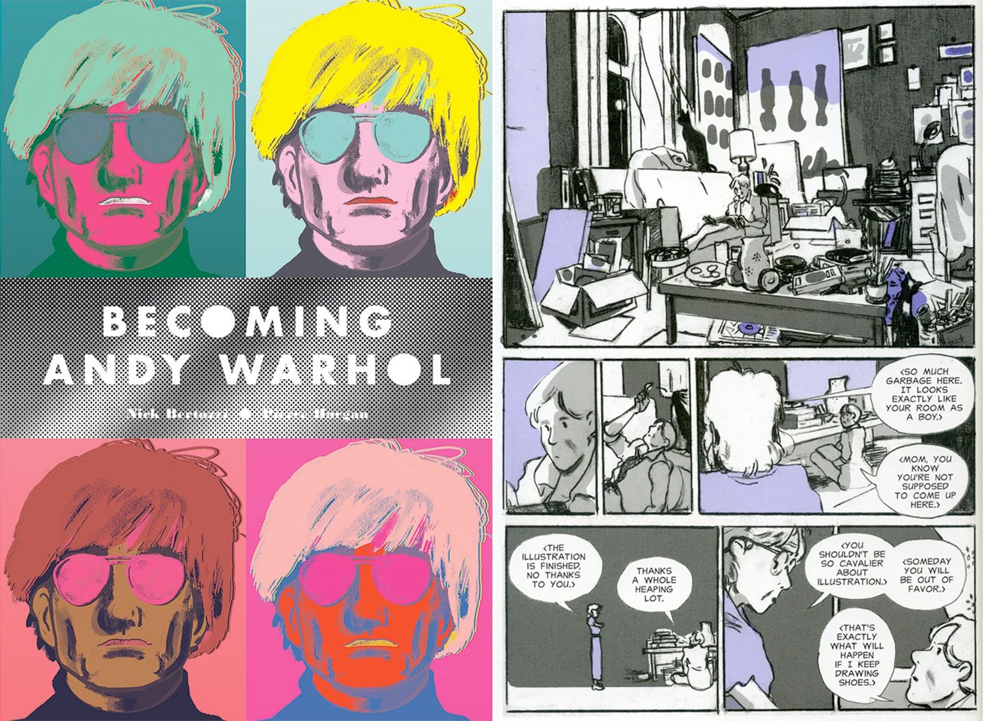 Becoming Andy Warhol