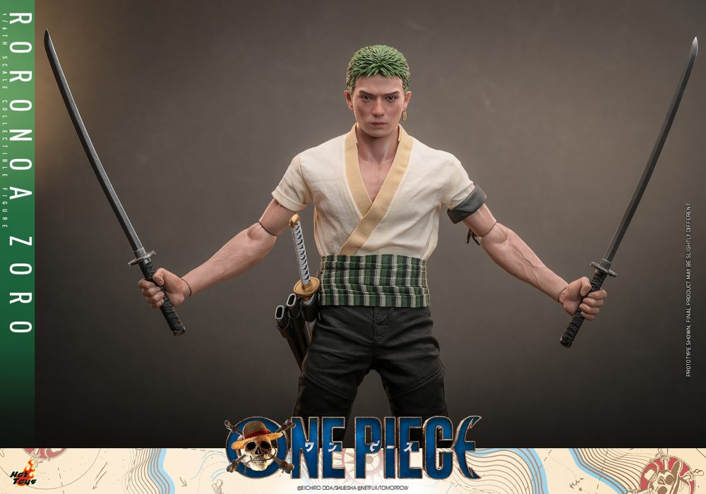 Sideshow Roronoa Zoro 1/6 Scale Figure By Hot Toys