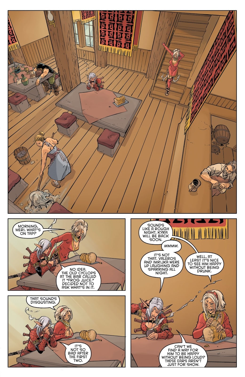 Pathfinder dynamite comic preview