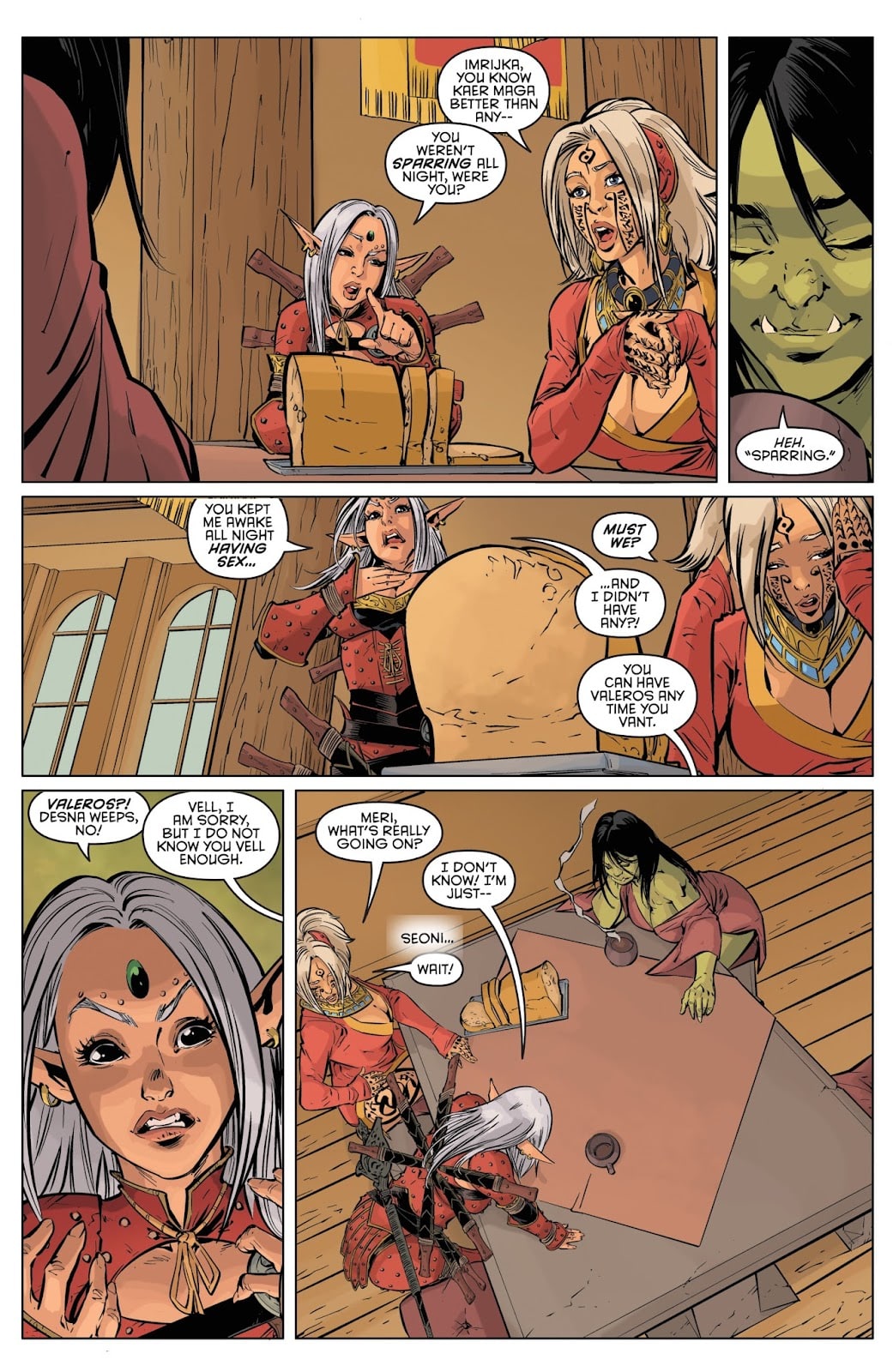 Pathfinder dynamite comic preview