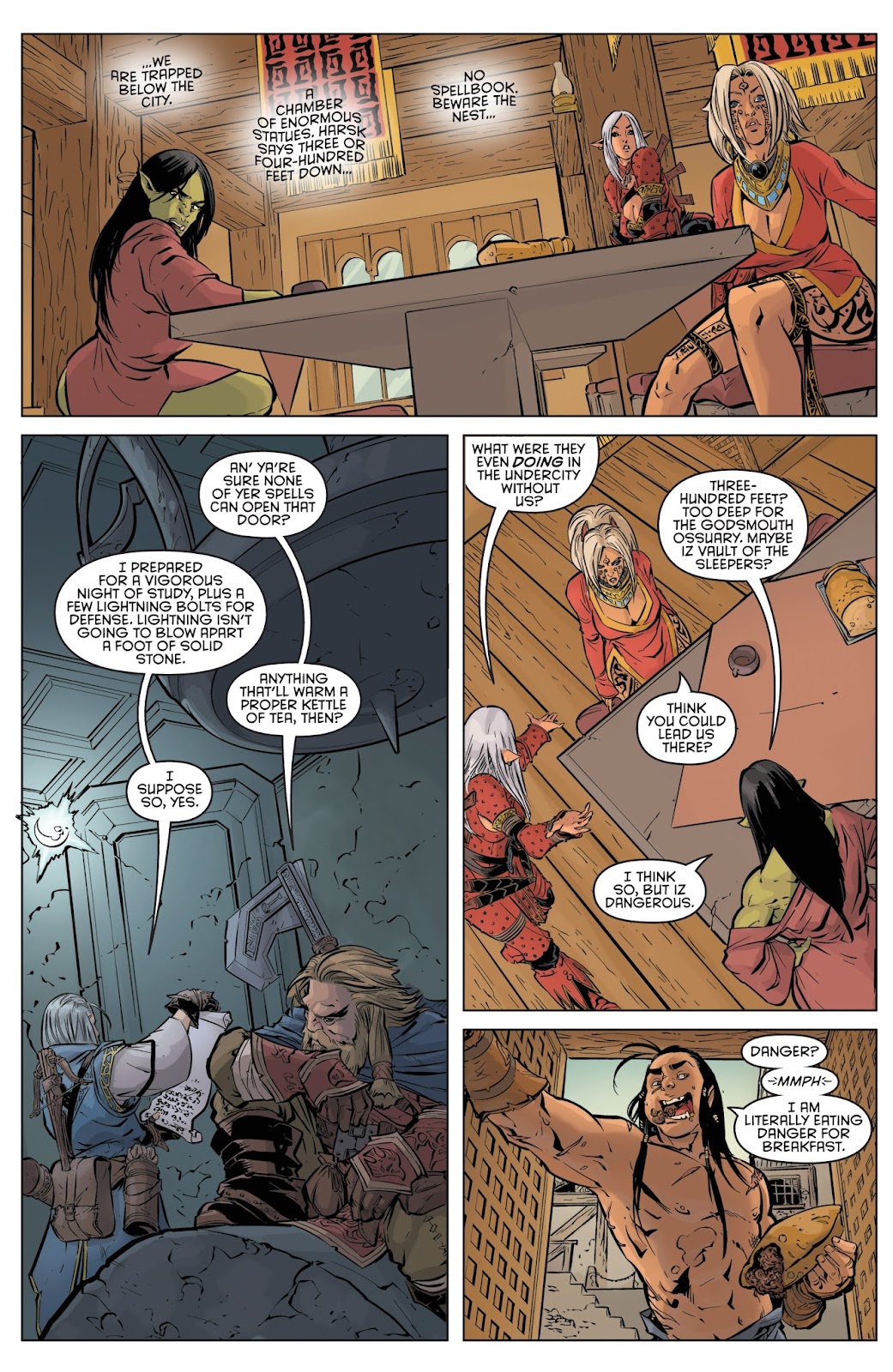 Pathfinder dynamite comic preview