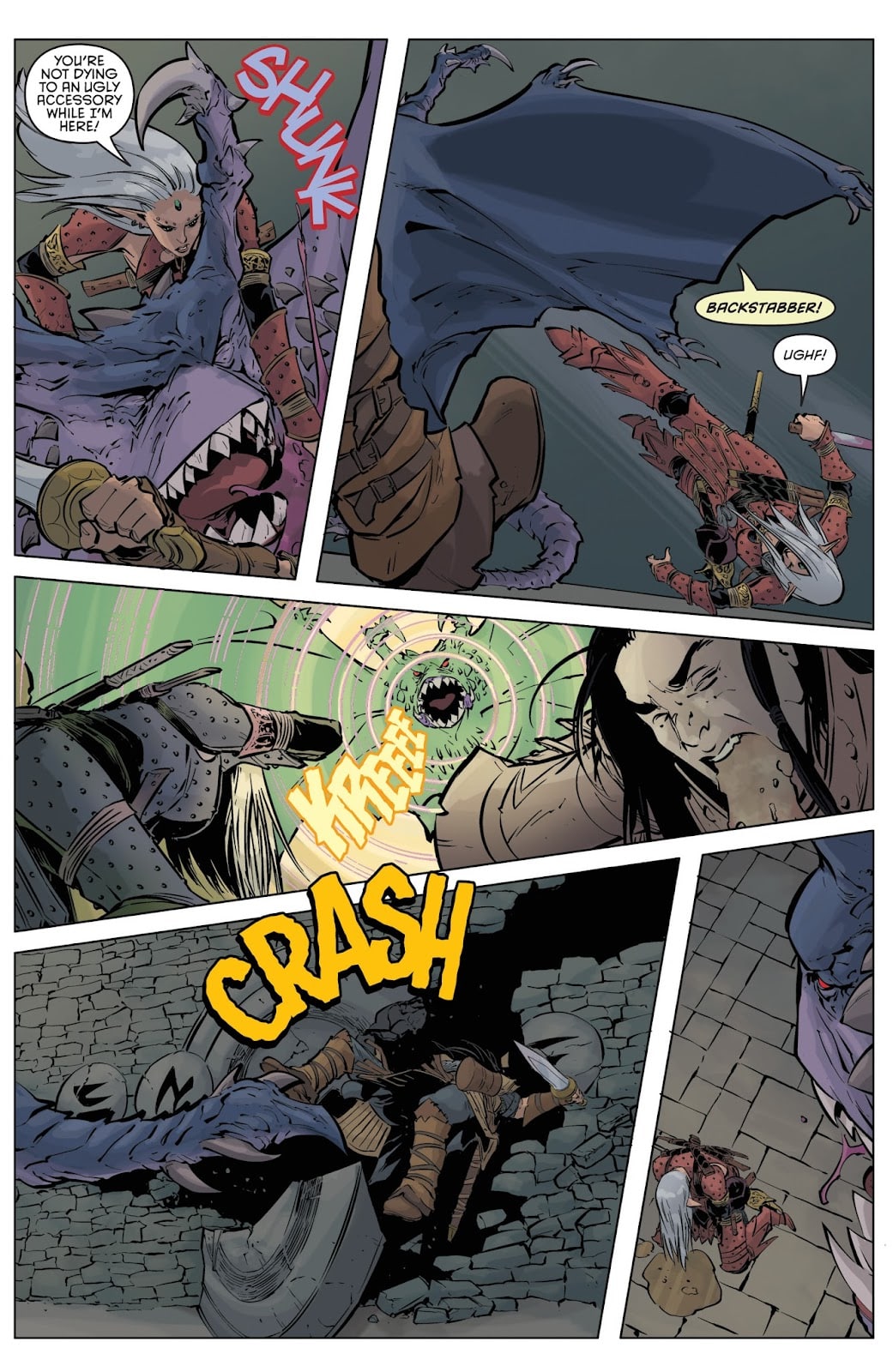 Pathfinder dynamite comic preview