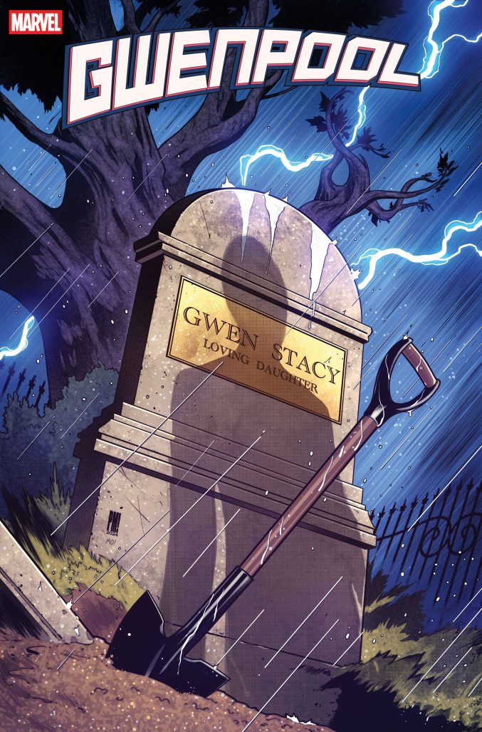 The death of the tombstone of Gwen Stacy