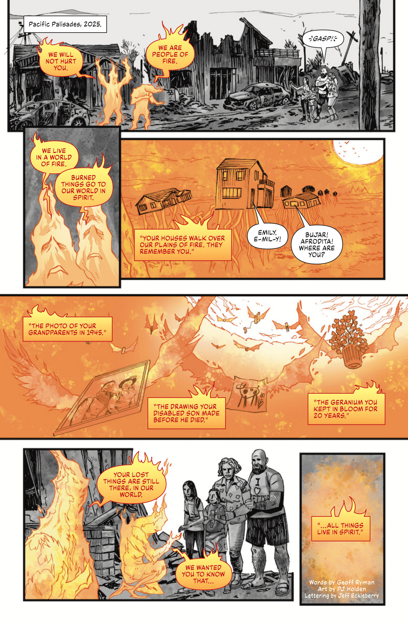     LA Strong: Charity comics for victims of the Los Angeles fire,