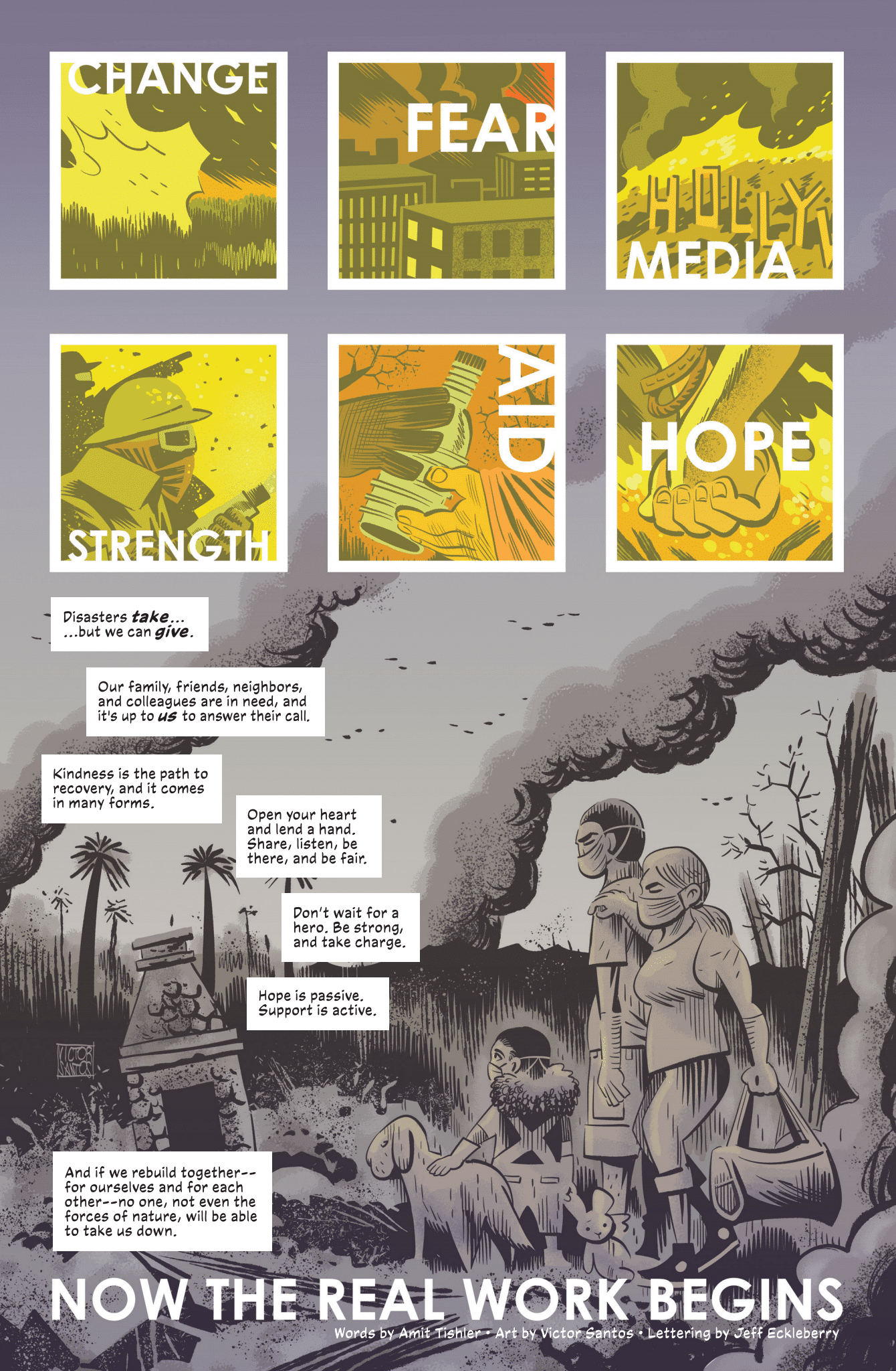     LA Strong: Charity comics for victims of the Los Angeles fire,