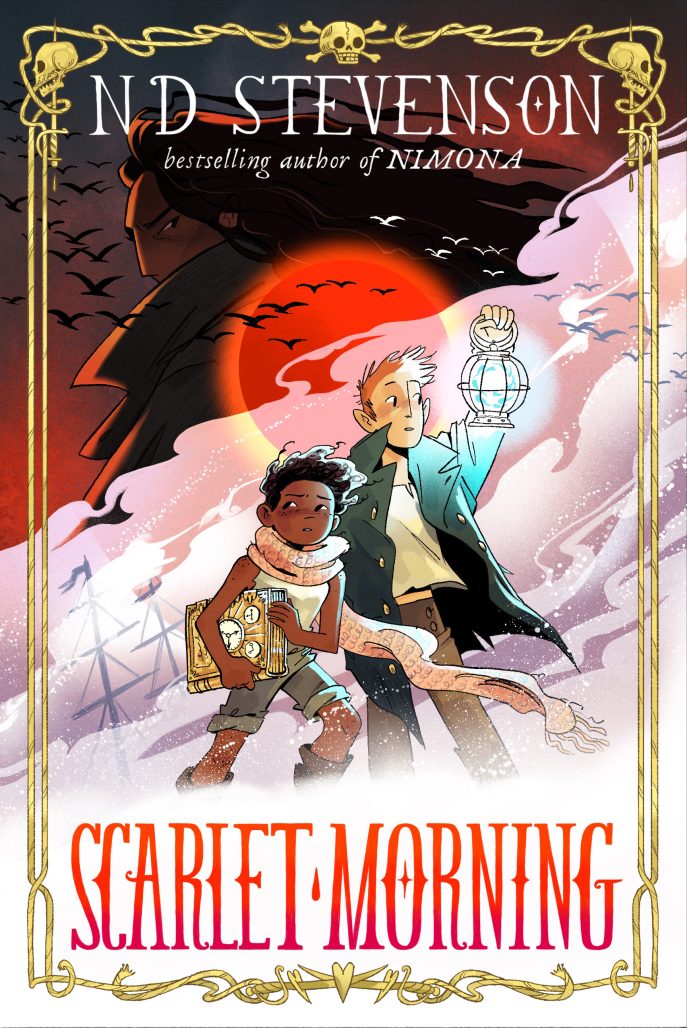 Scarlet morning cover