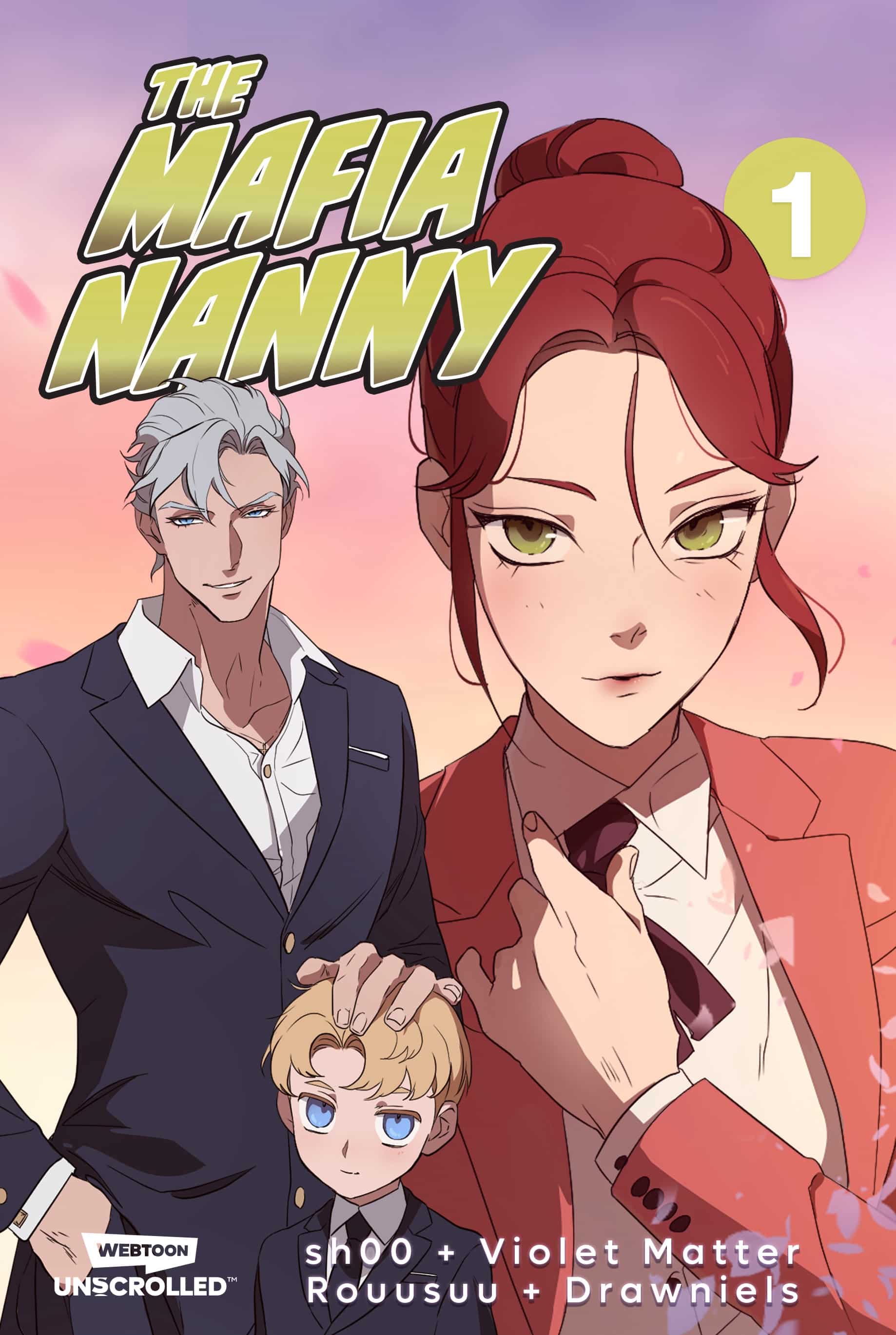 Mafia Nanny Roll. 1 cover. Gabriel, Davina and Mikey.