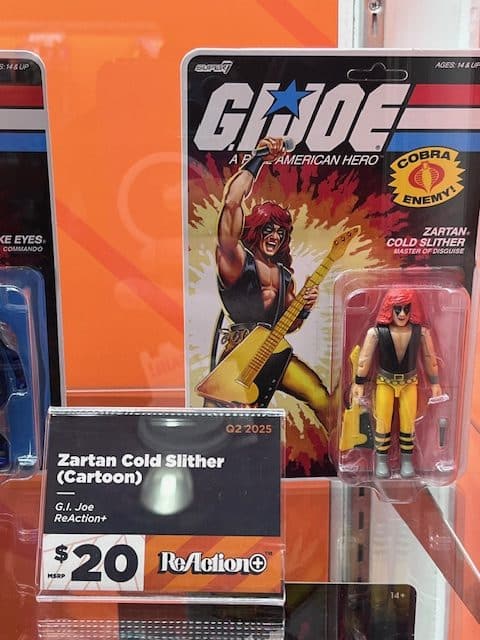 Super7 reaction + cold slither Zartan