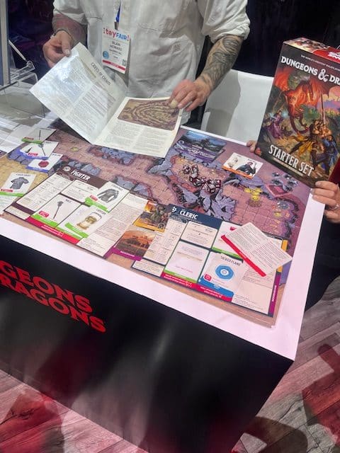 2025 Dungeon & Dragons Starter Set debuts at the 2025 Toy Expo