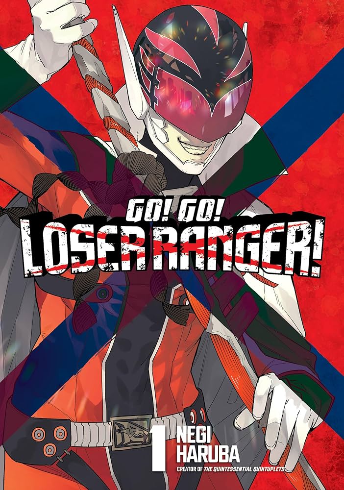 Go to the cover of Loser Ranger Volume 1. The silly red ranger waved his sword.