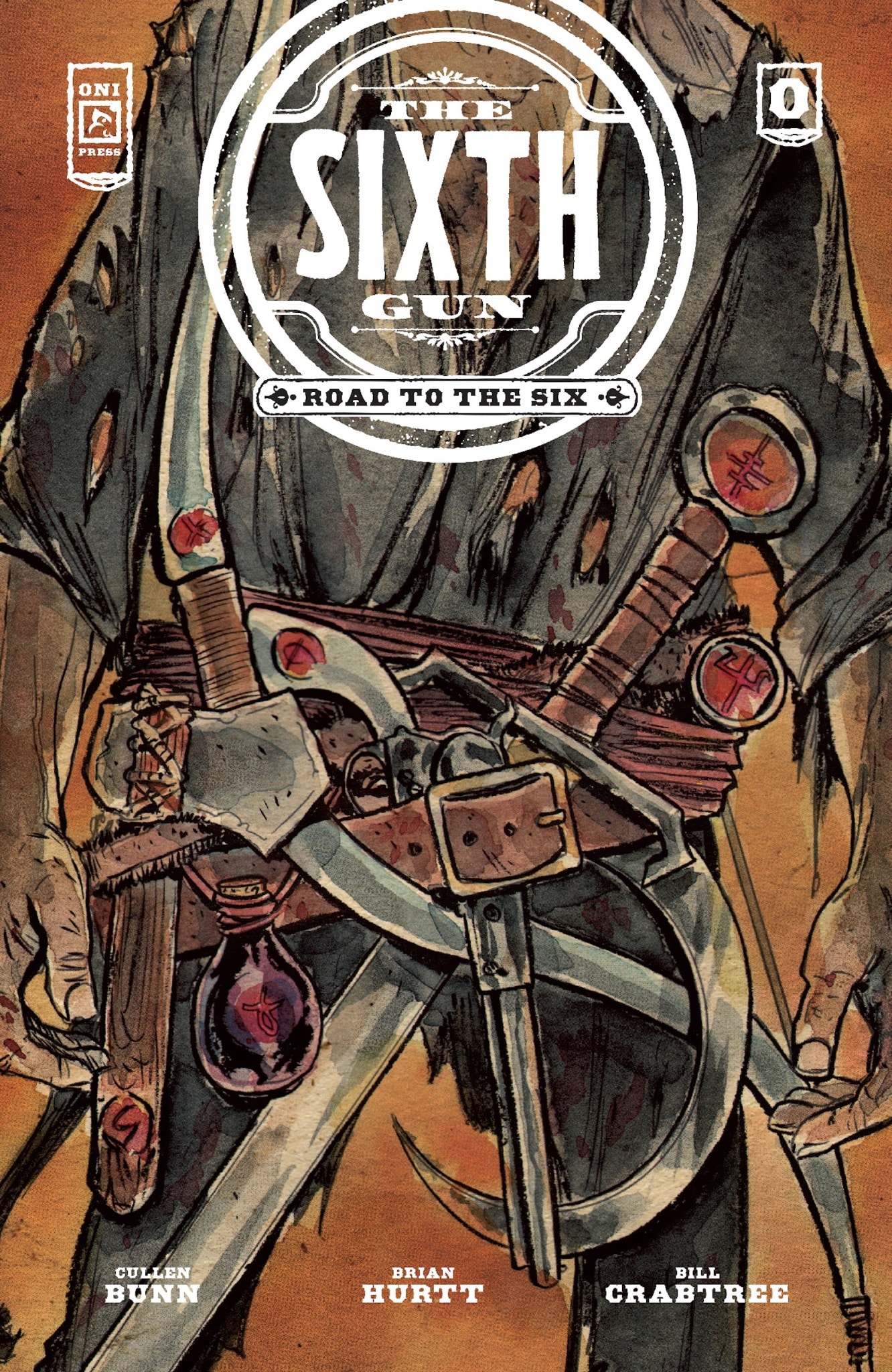 Sixth Gunn: Six #0 Cover Battle